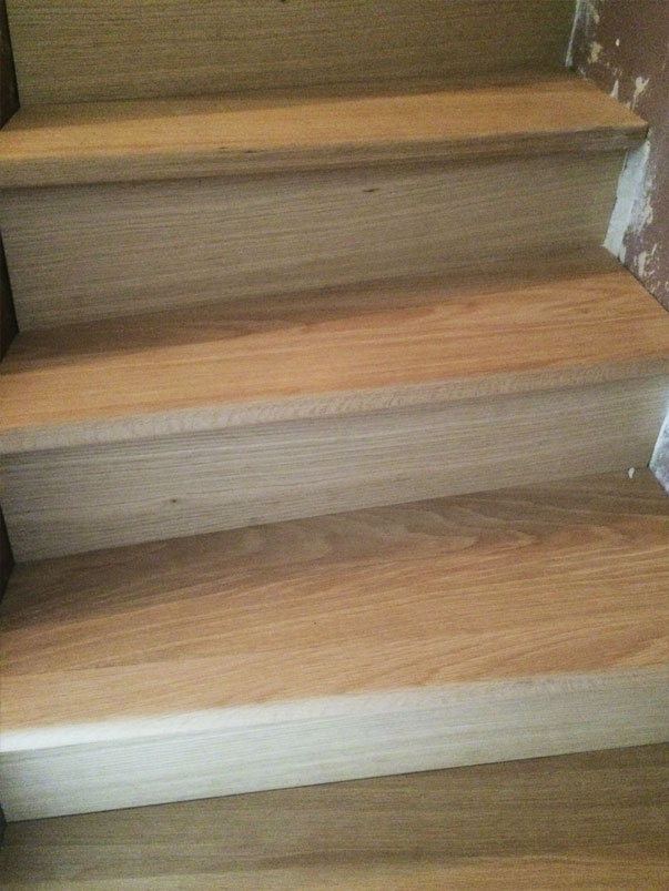 Rénovation escalier